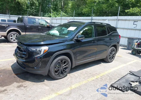 2021 GMC Terrain Awd Sle z USA, uszkodzony, nr VIN 3GKALTEV3ML306933